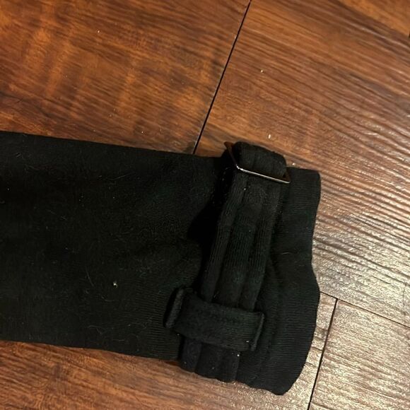 Aqua Pea Black Pea Coat Size Medium - 2 Pockets - Picture 3 of 6